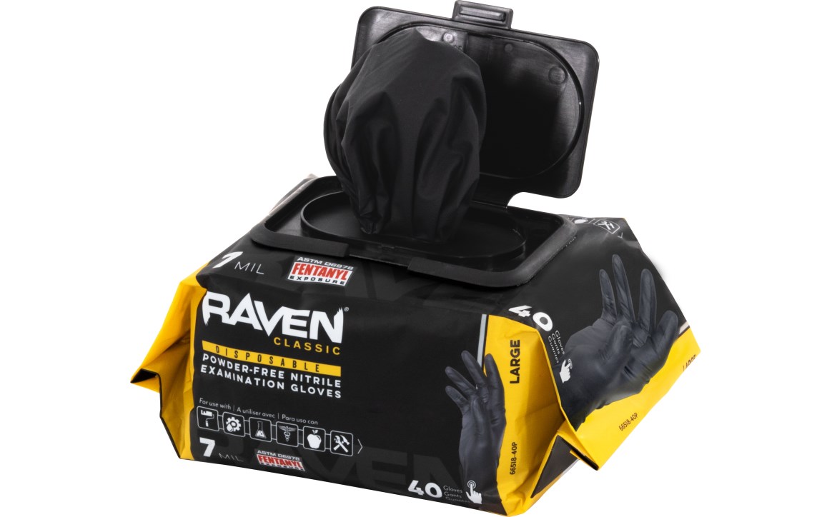 SAS Safety Group | Raven® Powder-Free Exam Grade Nitrile